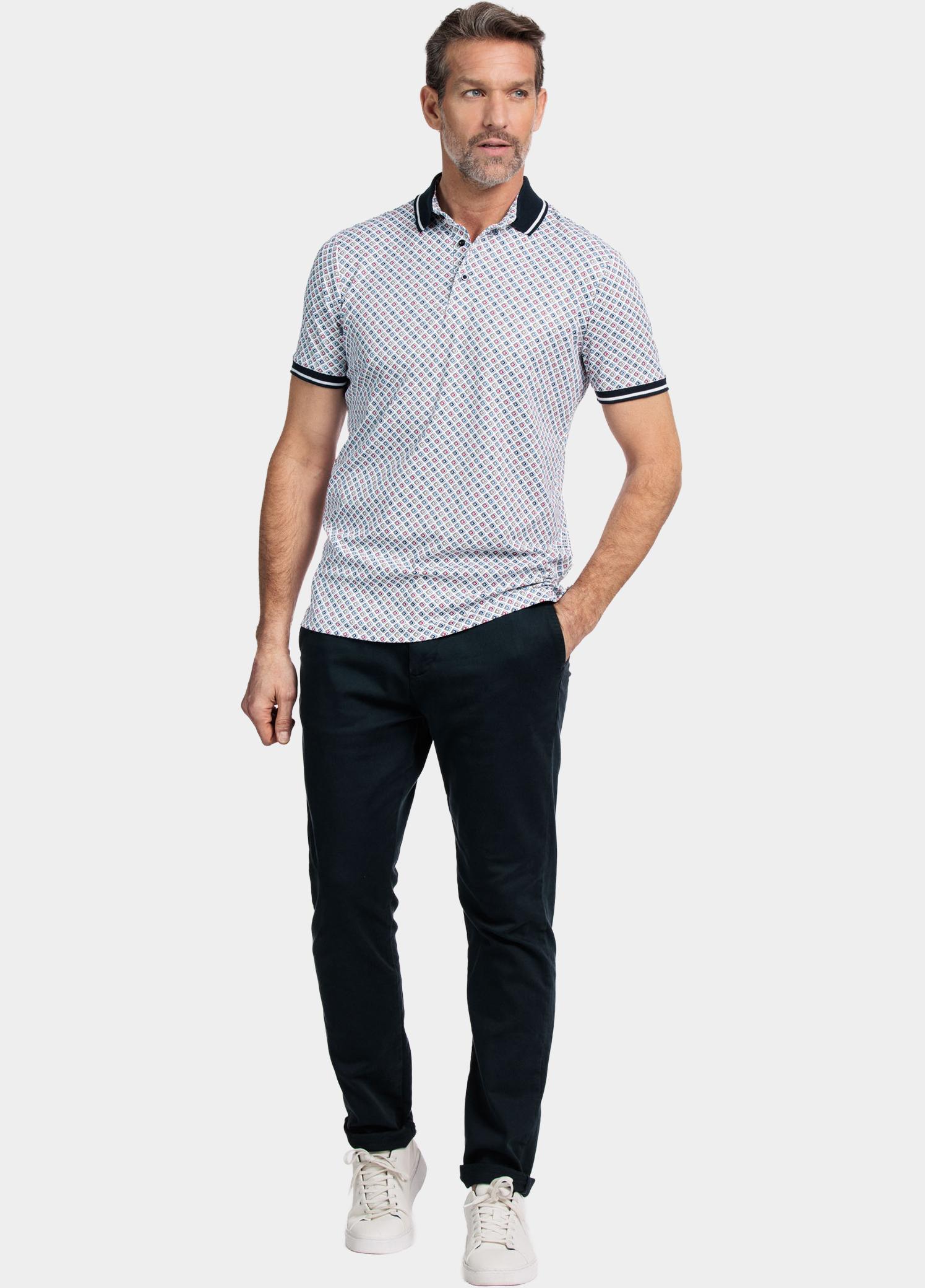 Giordano Polo heren Bruin Fabio Poloshirt SS  Dynamic F 416595/80