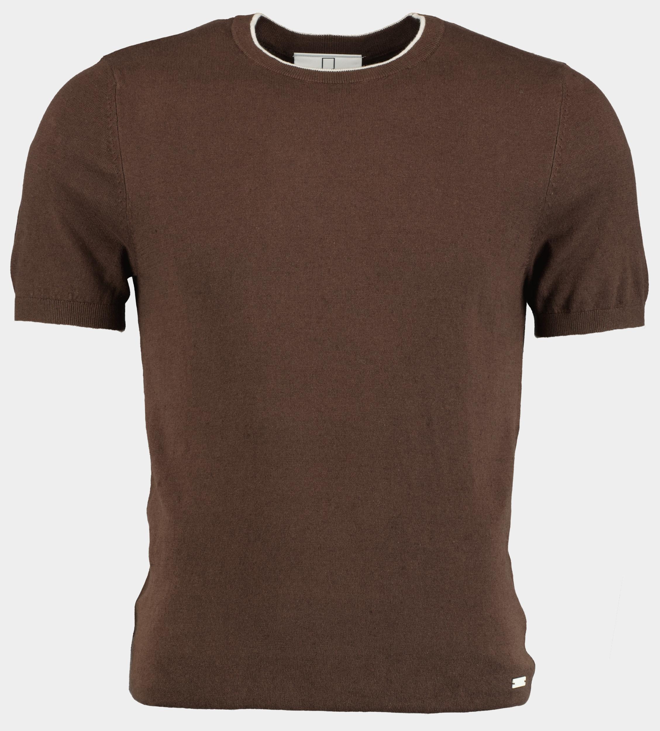 Born With Appetite Pullover Bruin Rome Knitted T-shirt 25108RO13/870 dark brown