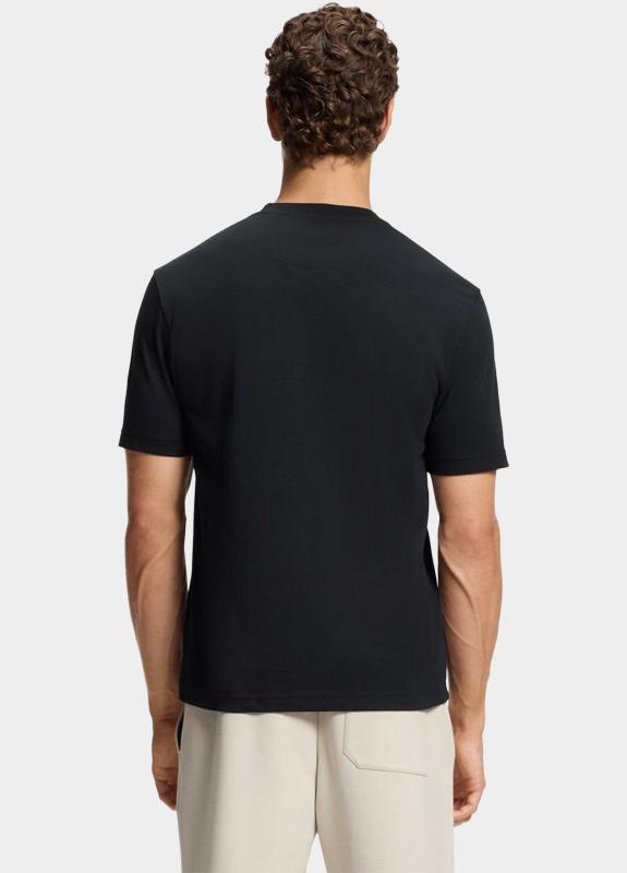BOSS Green T-shirt heren Blauw TS_Join Logo 10274735 01 50553648/402