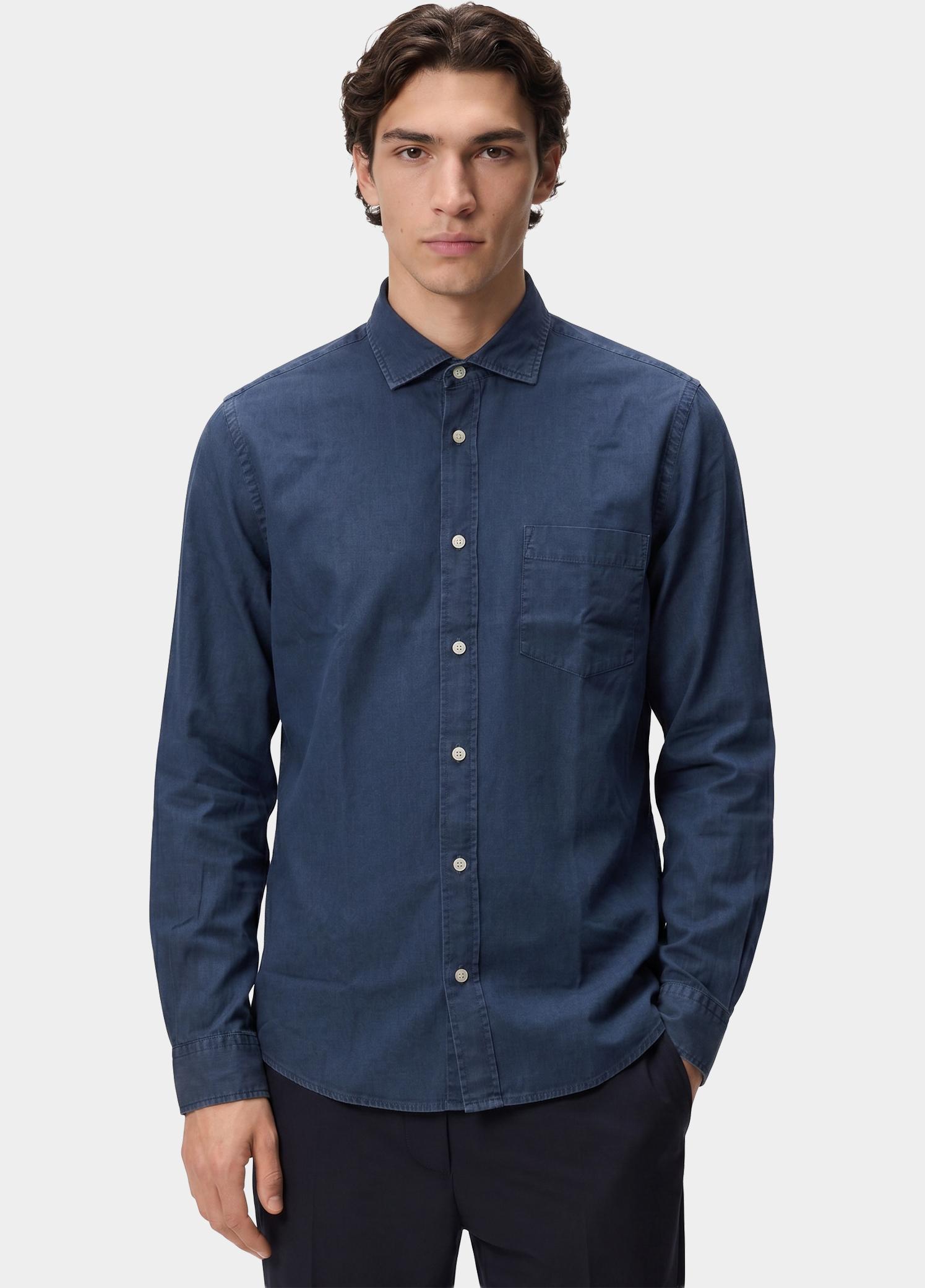 BOSS Black Casual hemd lange mouw Blauw H-ROB-SP-P-263 10281092 01 50567060/460