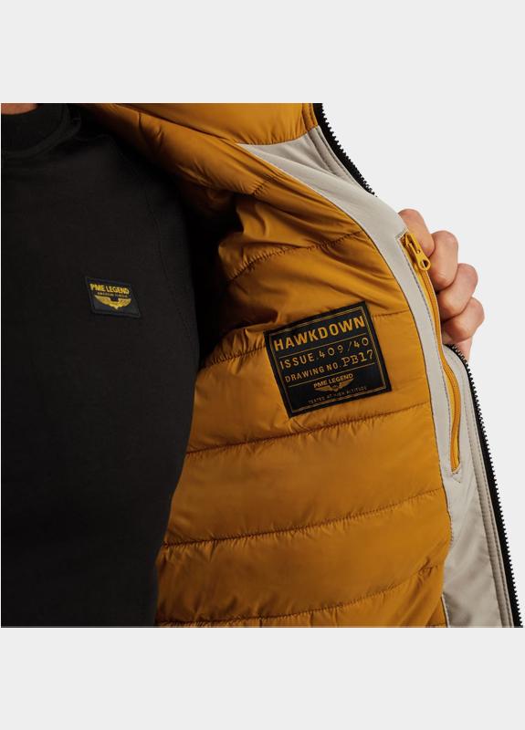 PME Legend Winterjas heren Grijs Semi long jacket HAWKDOWN Sof PJA2510140/8225