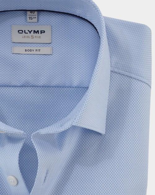 Olymp Business hemd lange mouw Blauw Level Five 209574/11