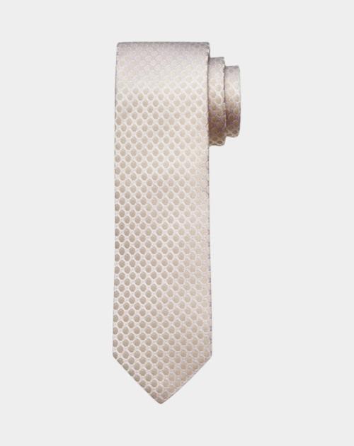 Olymp Stropdas Beige 177950-Krawatten 177950/22