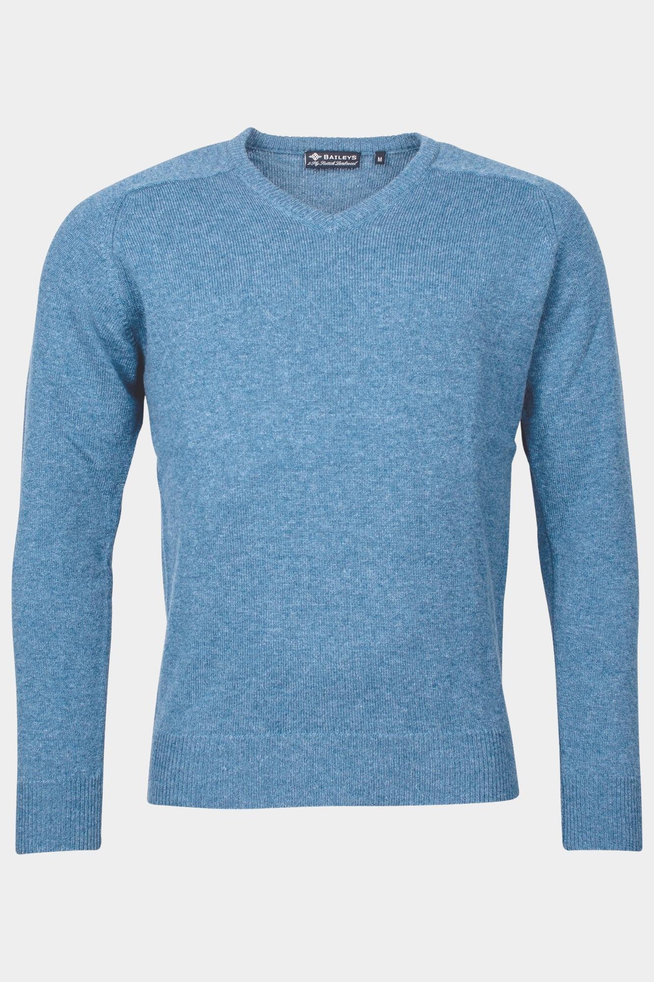 Baileys Pullover Blauw V-Neck 420011/620