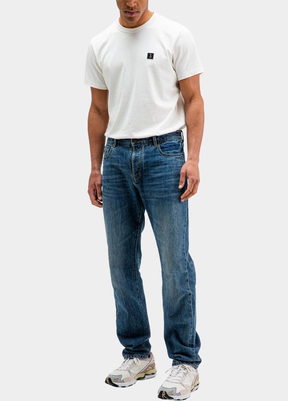 Butcher of Blue Jeans Blauw Berkley loose ozone Denim M2421045/812