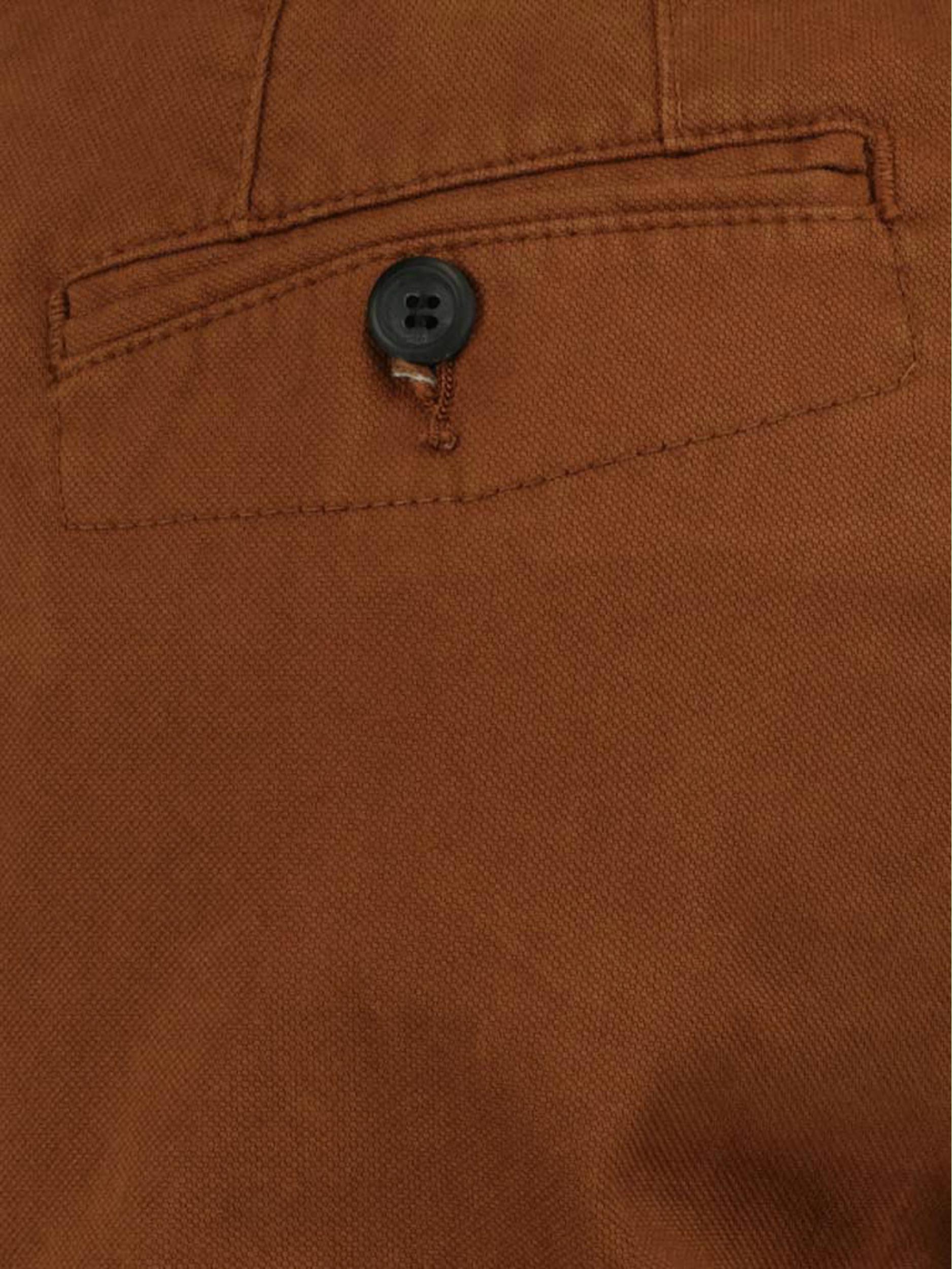 Cornalli Katoenen Broek Bruin Chino met ronde zak bruin 2Q.1818/031