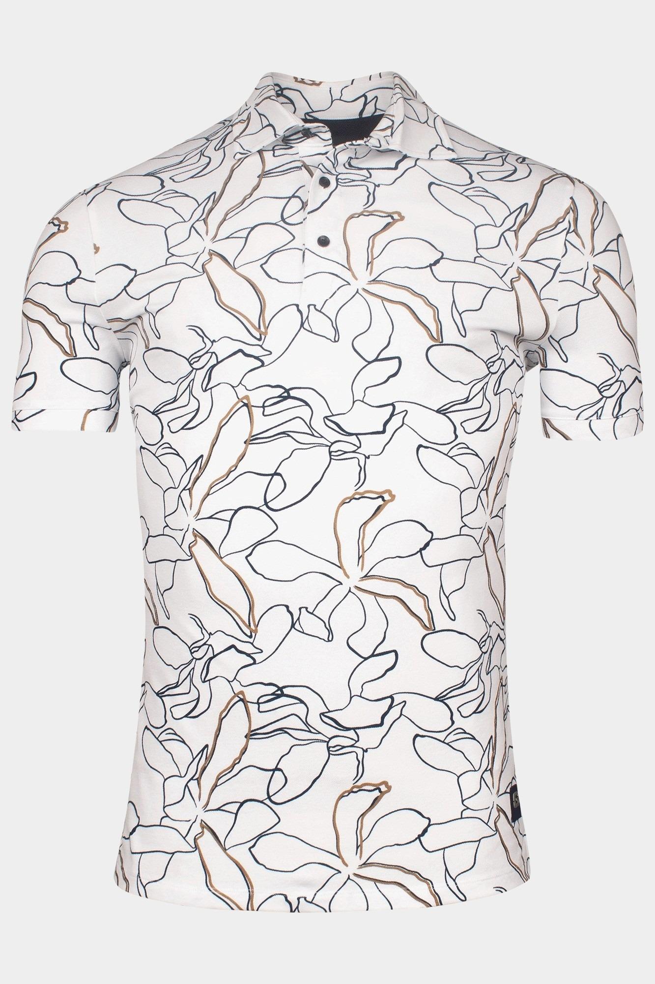 Giordano Polo korte mouw Wit Formentini short sleeve polo 516583/10