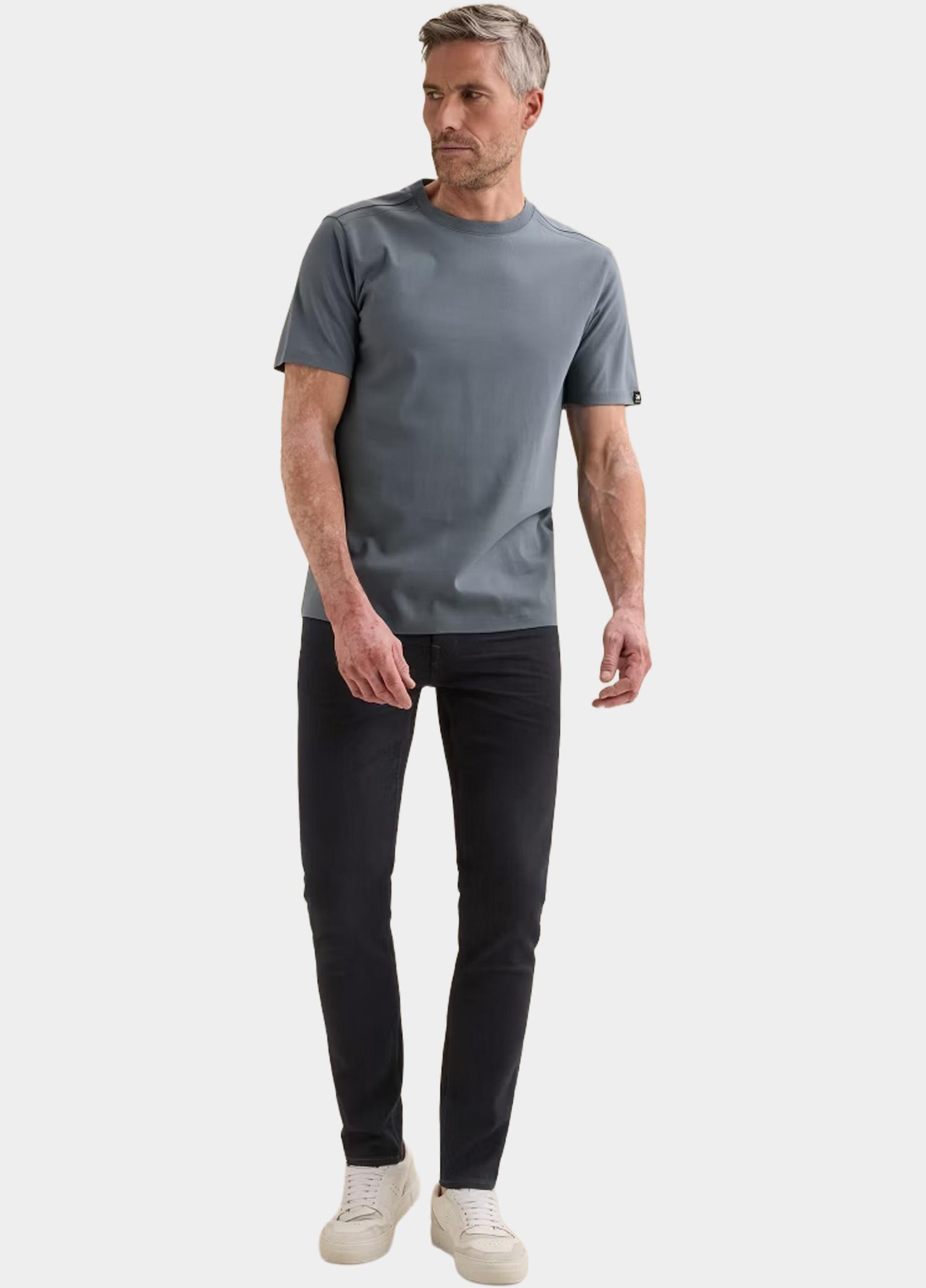 Vanguard T-shirt heren Blauw Short sleeve r-neck mercerise VTSS2608552/5356
