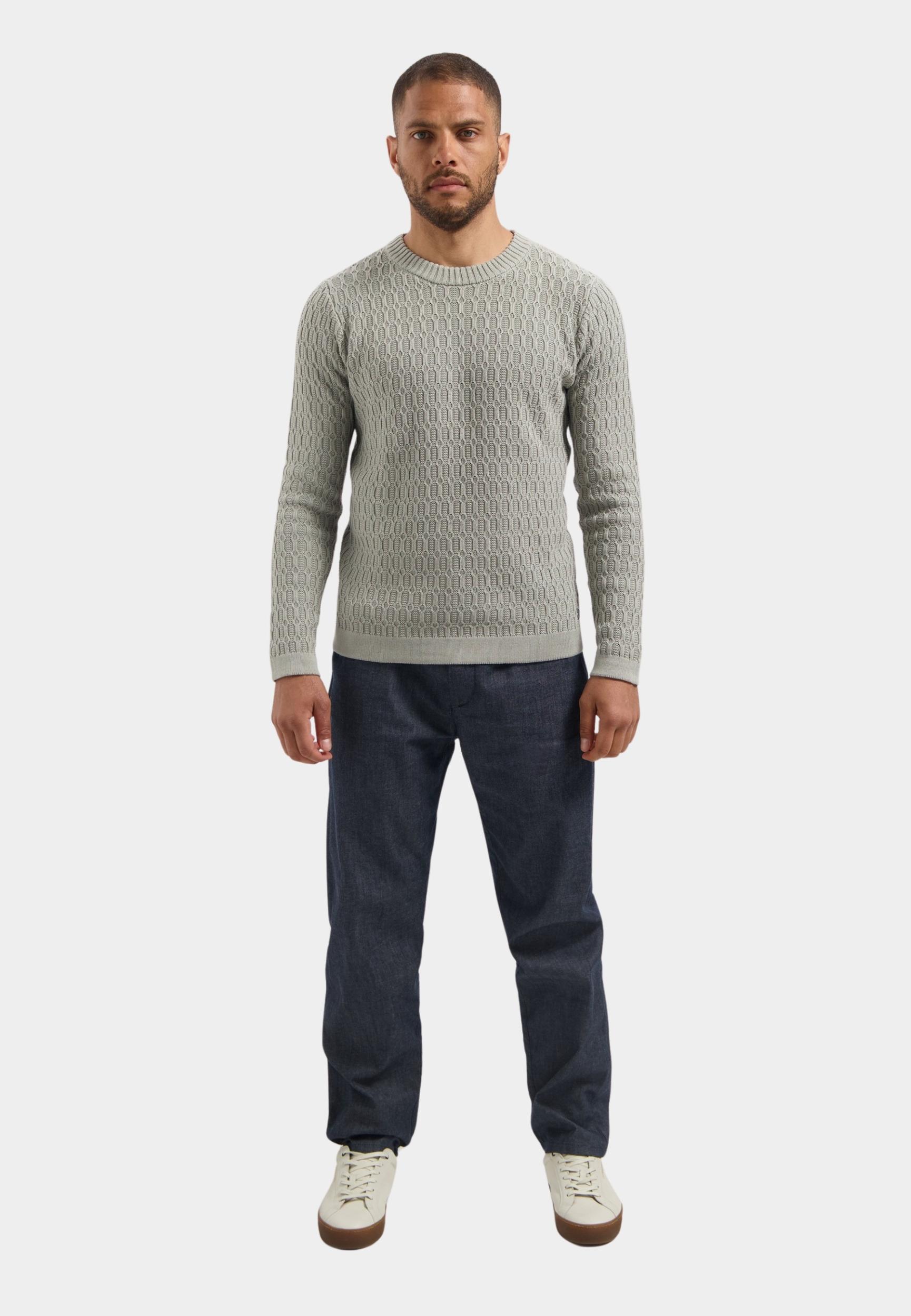 Dstrezzed Pullover Grijs DS_Novel Crewneck 405908/831