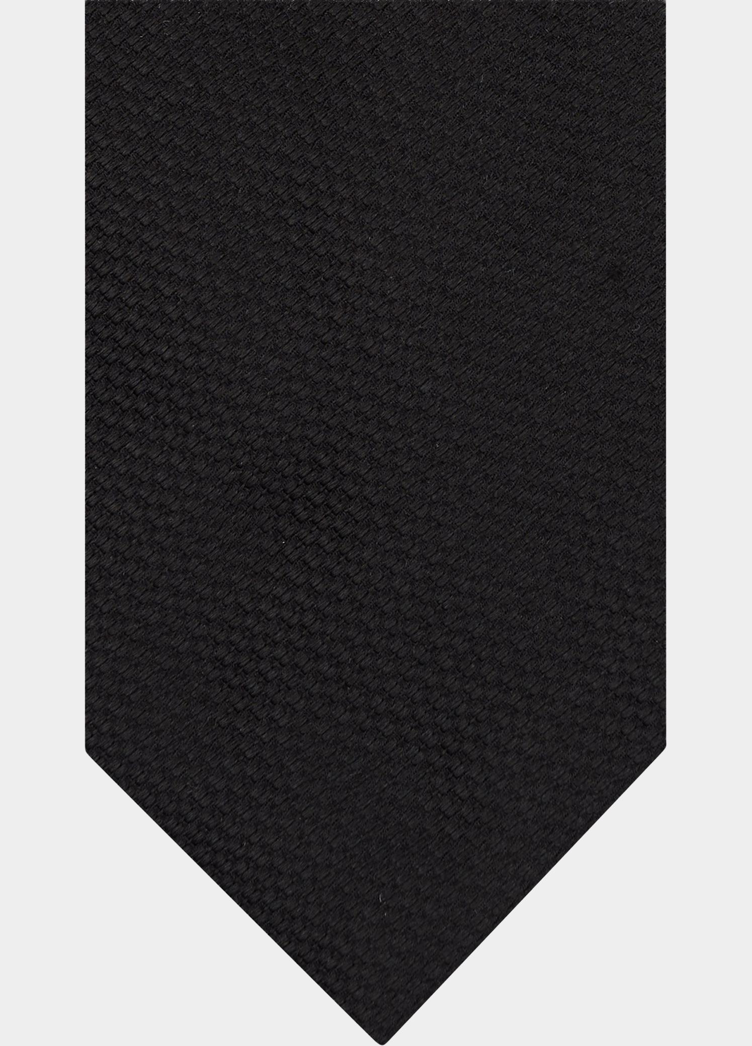 Profuomo Stropdas Zwart  PPXA30019/D