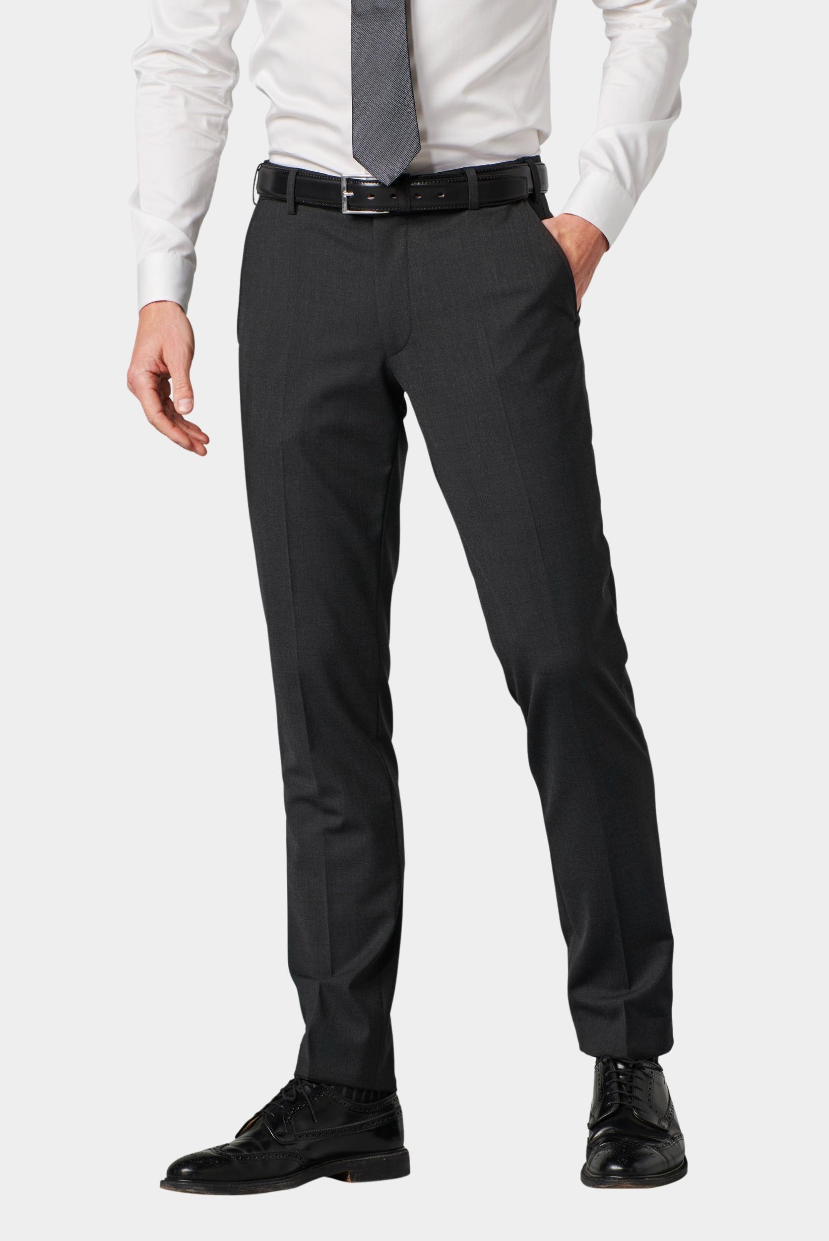 Meyer Wollen Pantalon Grijs Oslo Art.9-344 2230934400/08