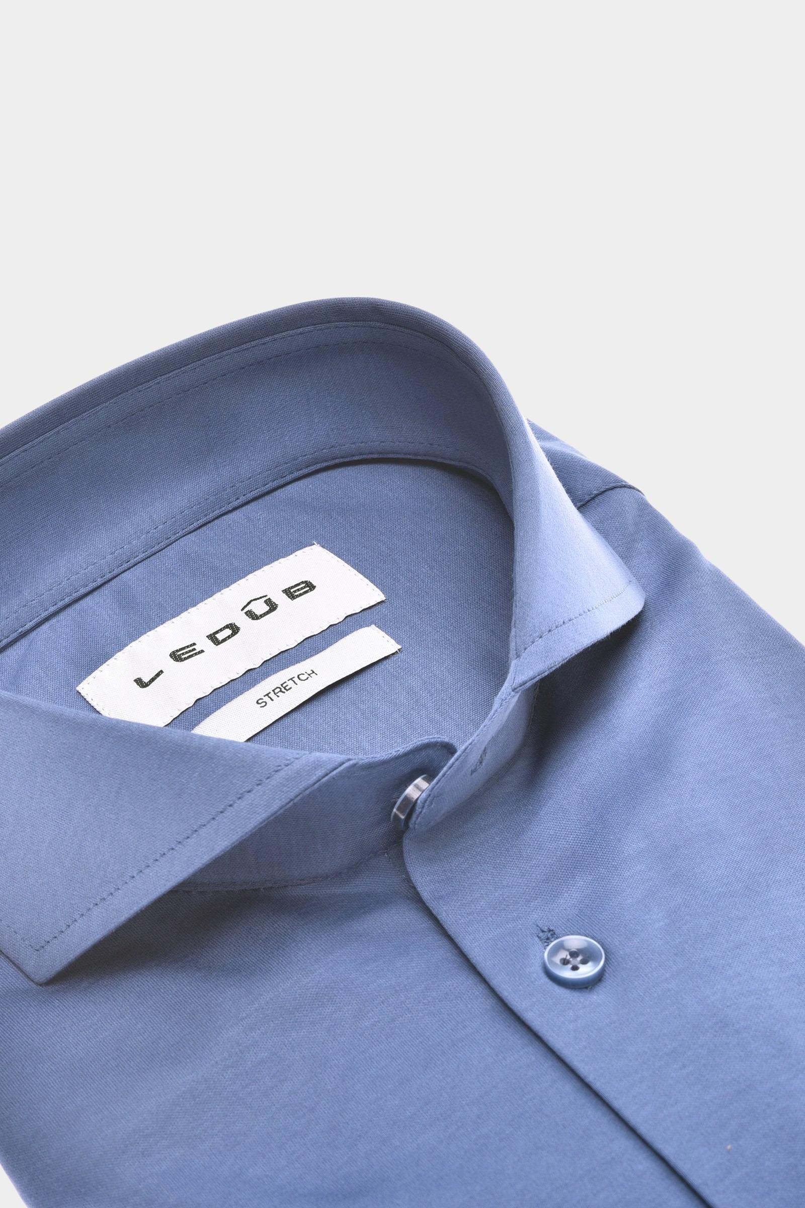 Ledub Business hemd lange mouw Blauw SF5 0143230/165-000-000
