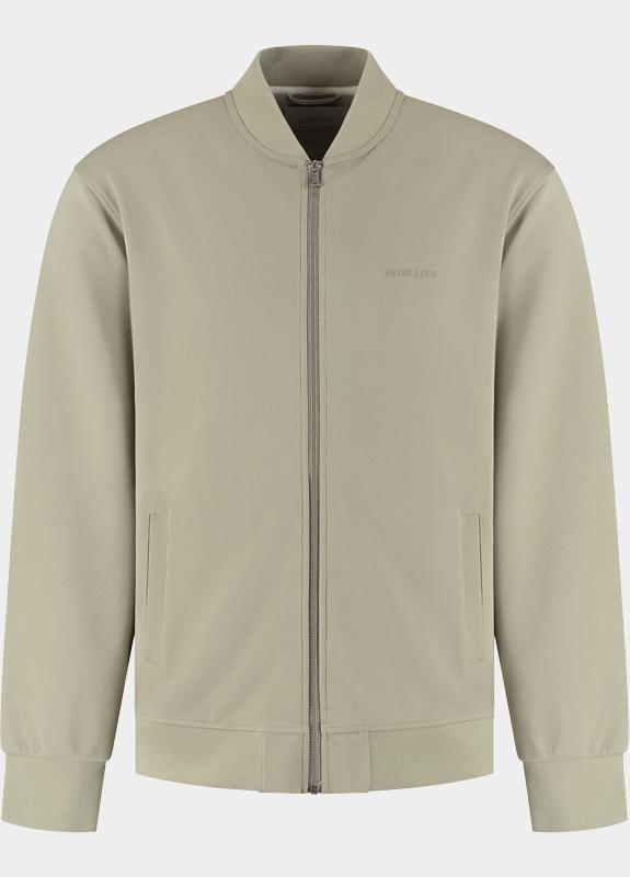 Dstrezzed Sweater heren Beige DS_Tobias Sweat Bomber 211800/251