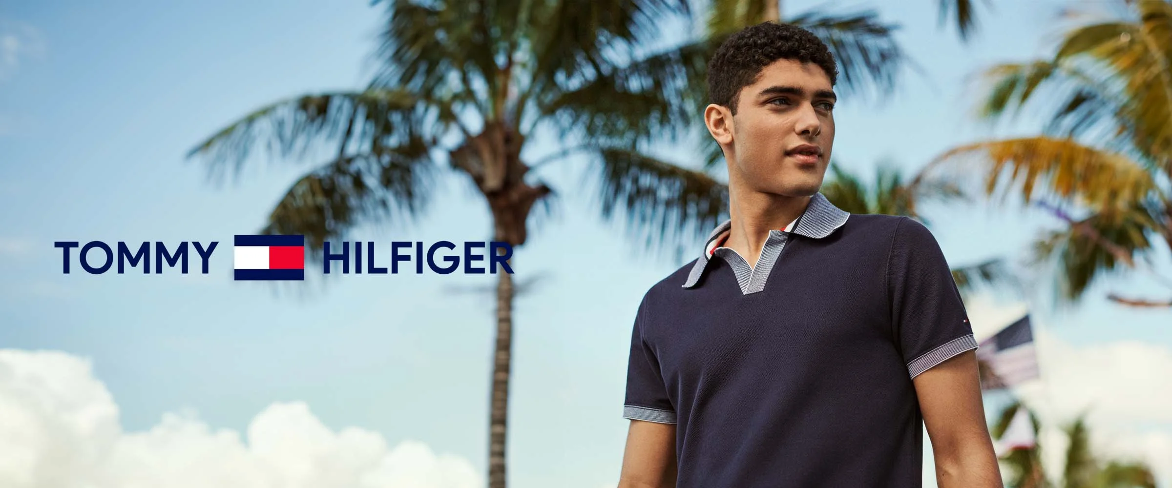 Tommy Hilfiger polo banner