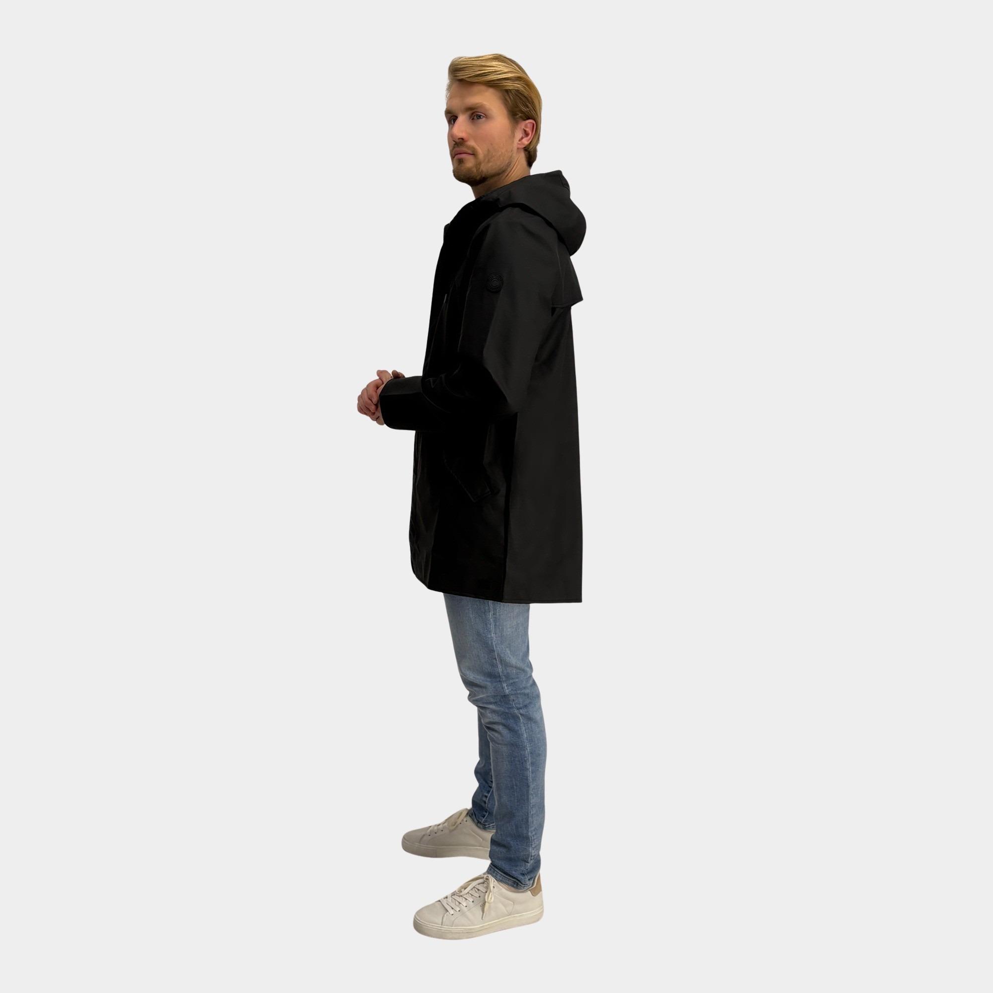 Cars Jeans Regenjas Zwart OSSY 64377/01
