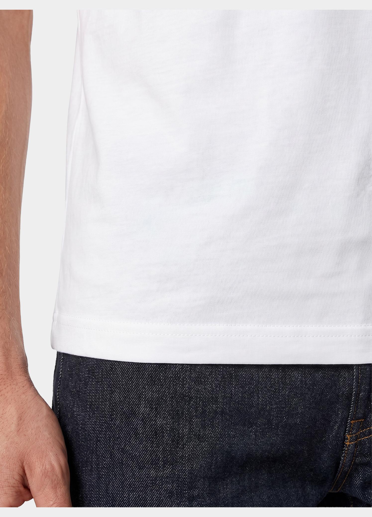 Gant T-shirt heren Wit PRINTED ARCHIVE SHIELD TSHIRT 2004080/110