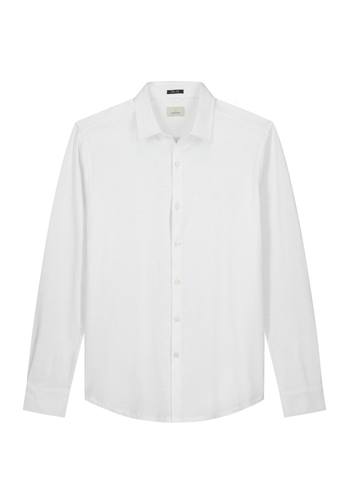 Dstrezzed Casual hemd lange mouw Wit Bo Shirt 303702-NOS/100