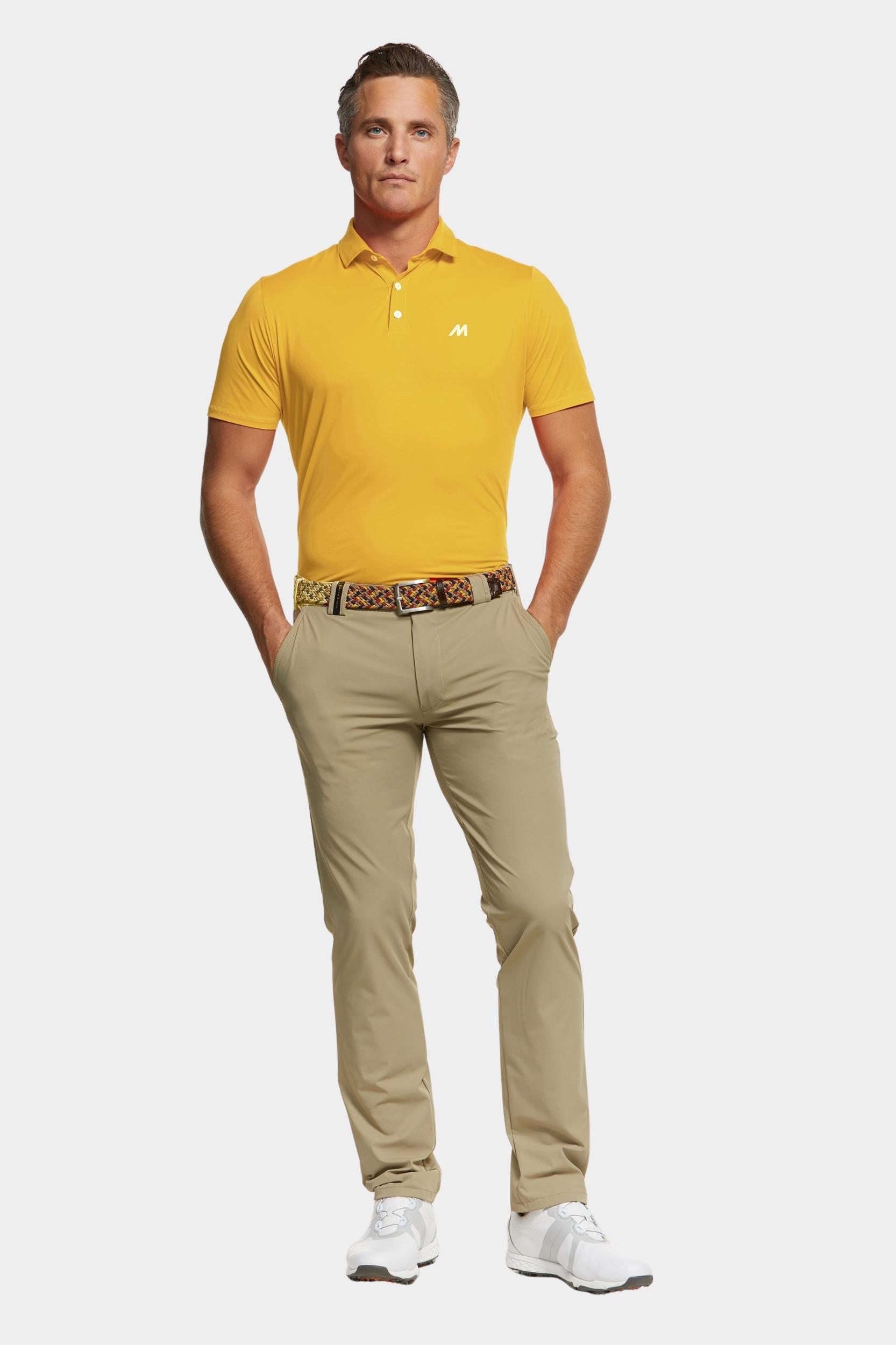 Meyer Polo korte mouw Geel TIGER Art.9-9005 9509900500/41