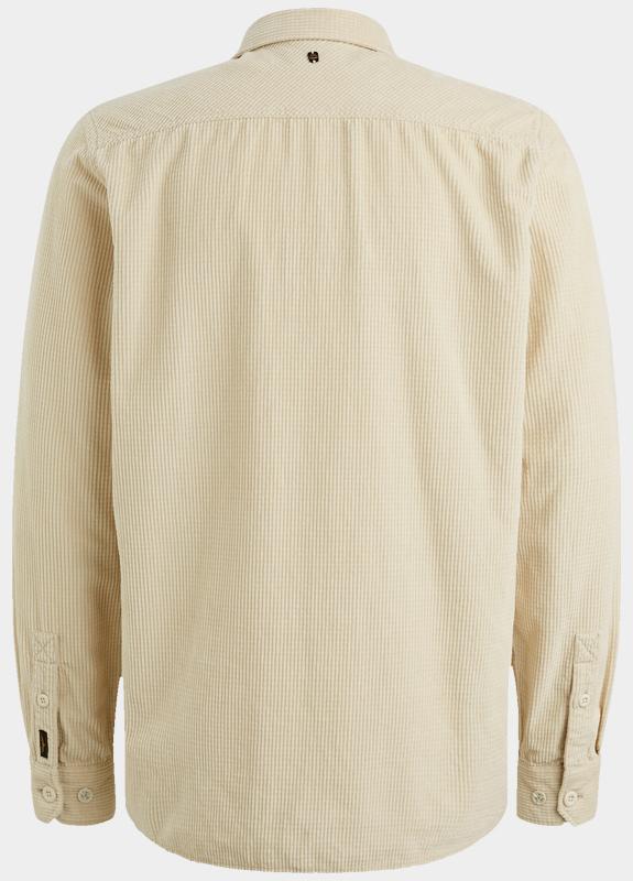 PME Legend Casual hemd lange mouw Beige LONG SLEEVE SHIRT Dobby Cord PSI2510206/7013