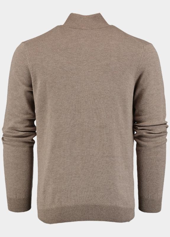Bos Pullover Bruin Half Zip Poly\Wool 3019900/602