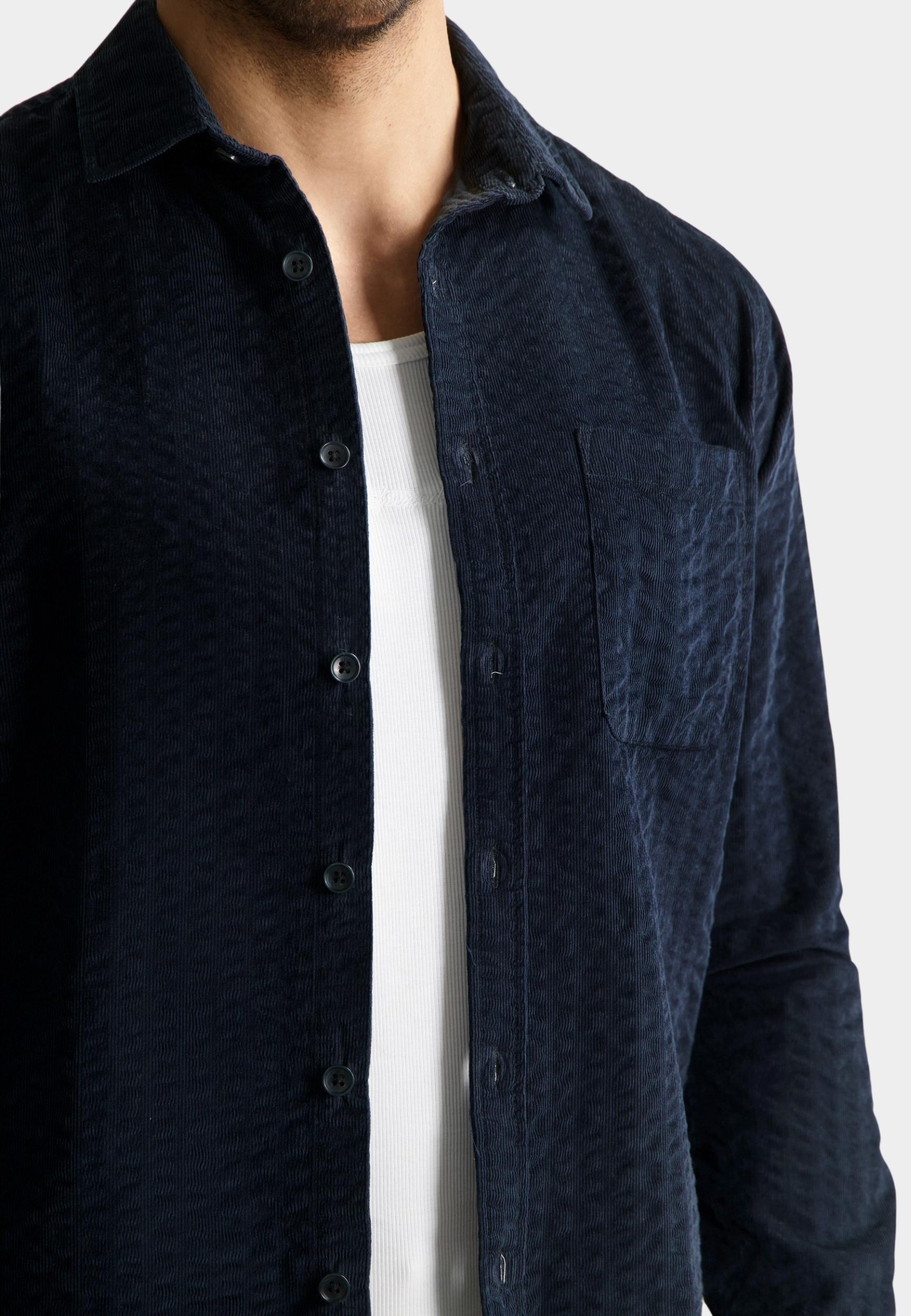 Dstrezzed Casual hemd lange mouw Blauw Patric Shirt 303980/649