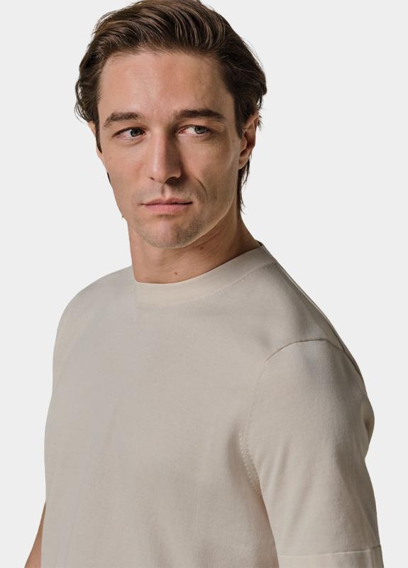 Profuomo T-shirt heren Wit  PPXT10009/H