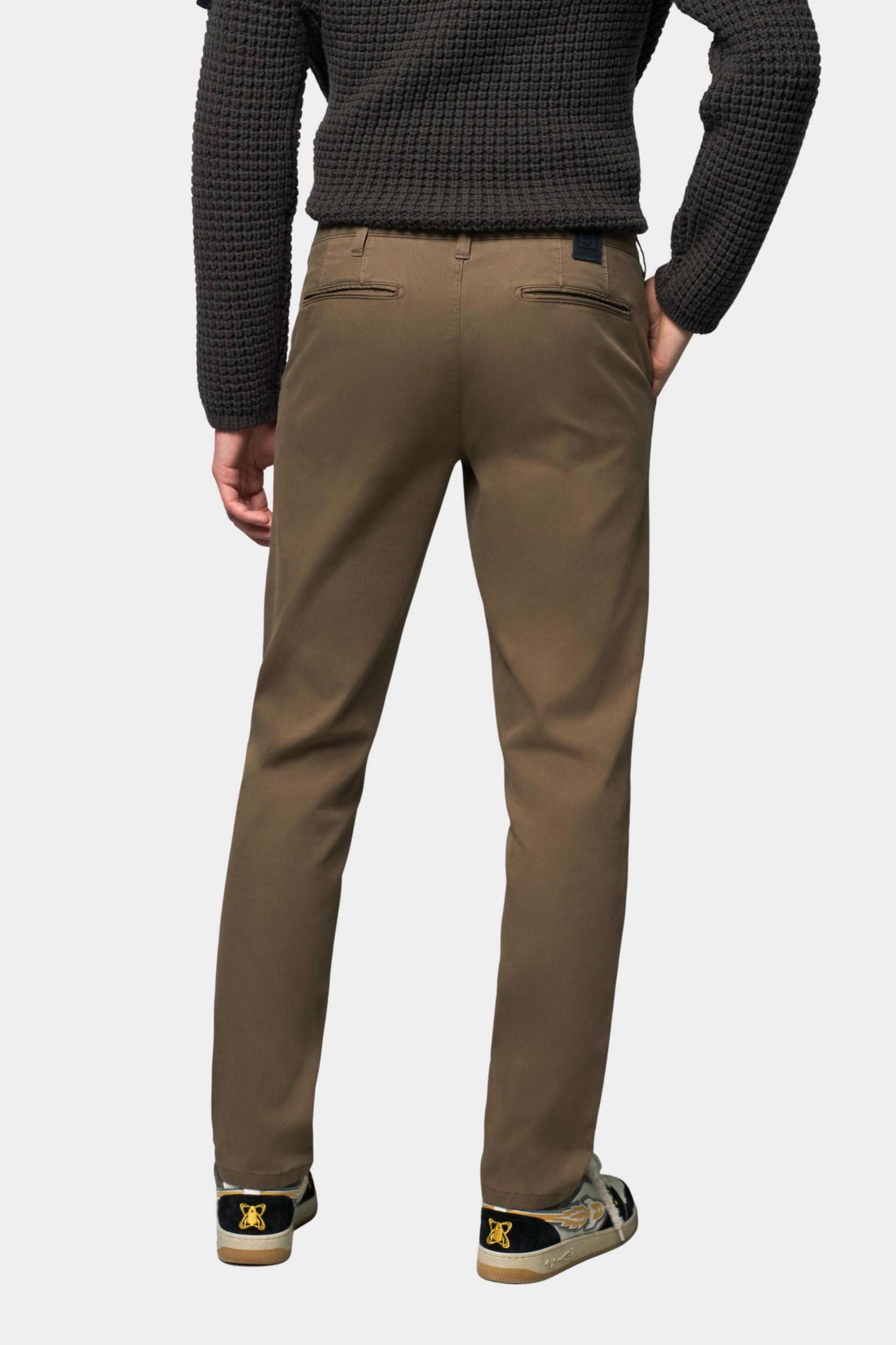 Meyer Katoenen Broek Beige CHINO Art.2-6187 3642618700/34