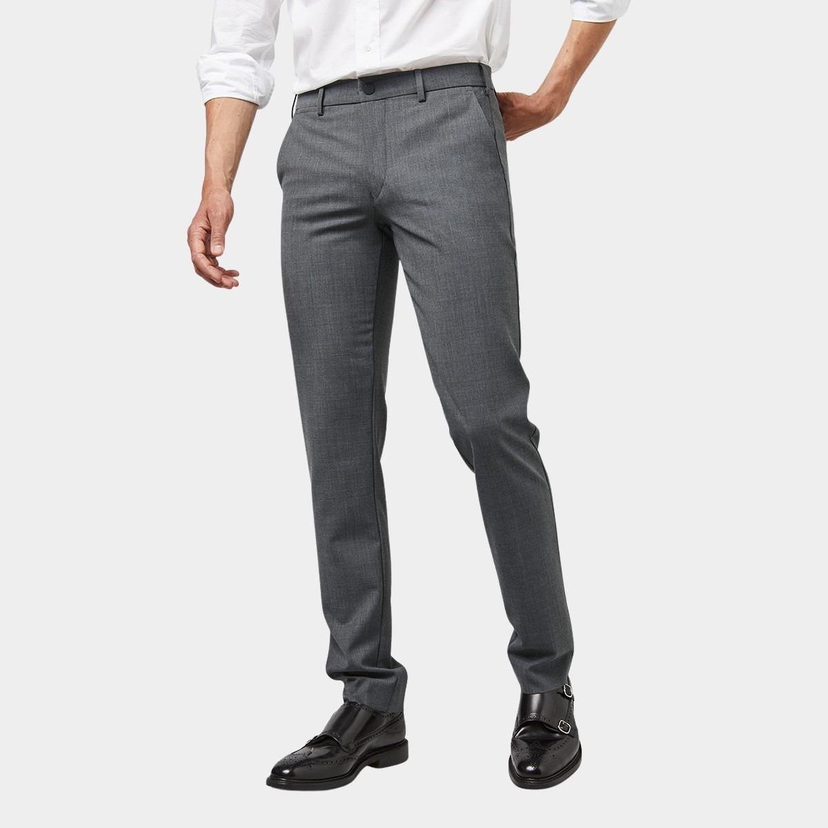 Meyer Wollen Pantalon Grijs M5 CHINO Art.9-6166 3649616600/07