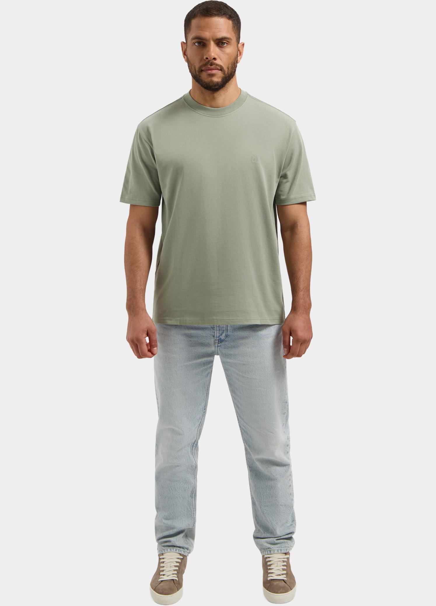 Dstrezzed T-shirt heren Groen Collin SS Tee 203012/564
