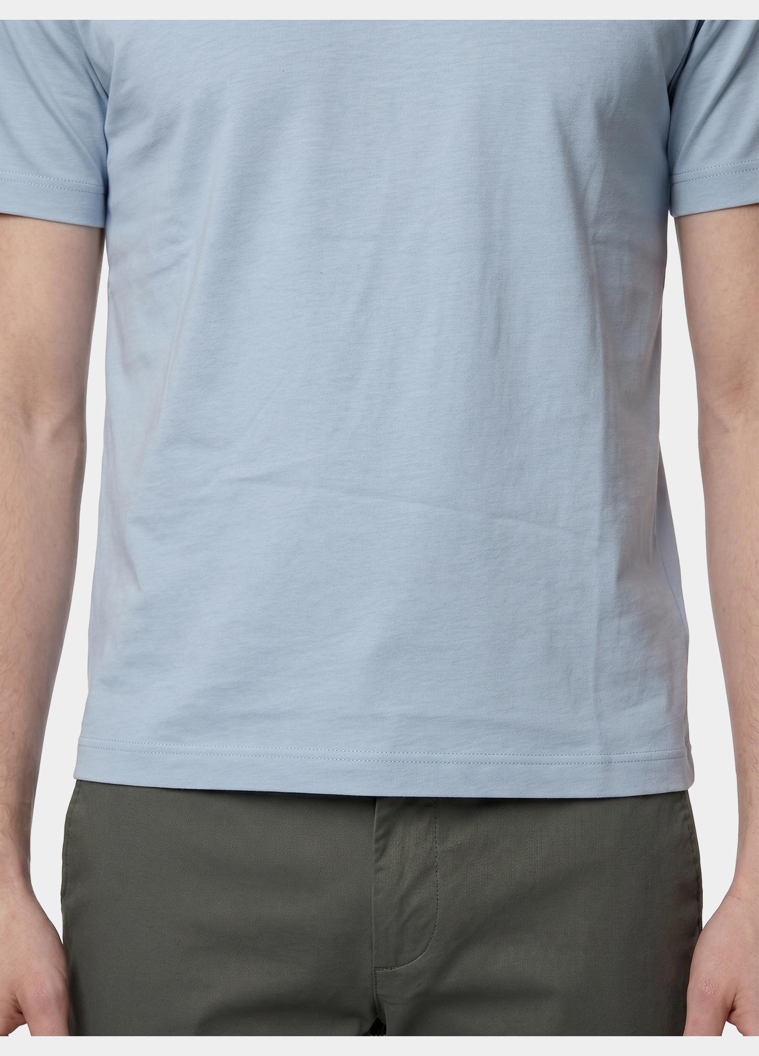BOSS Black T-shirt heren Blauw Thompson 01 10241525 01 50468347/531