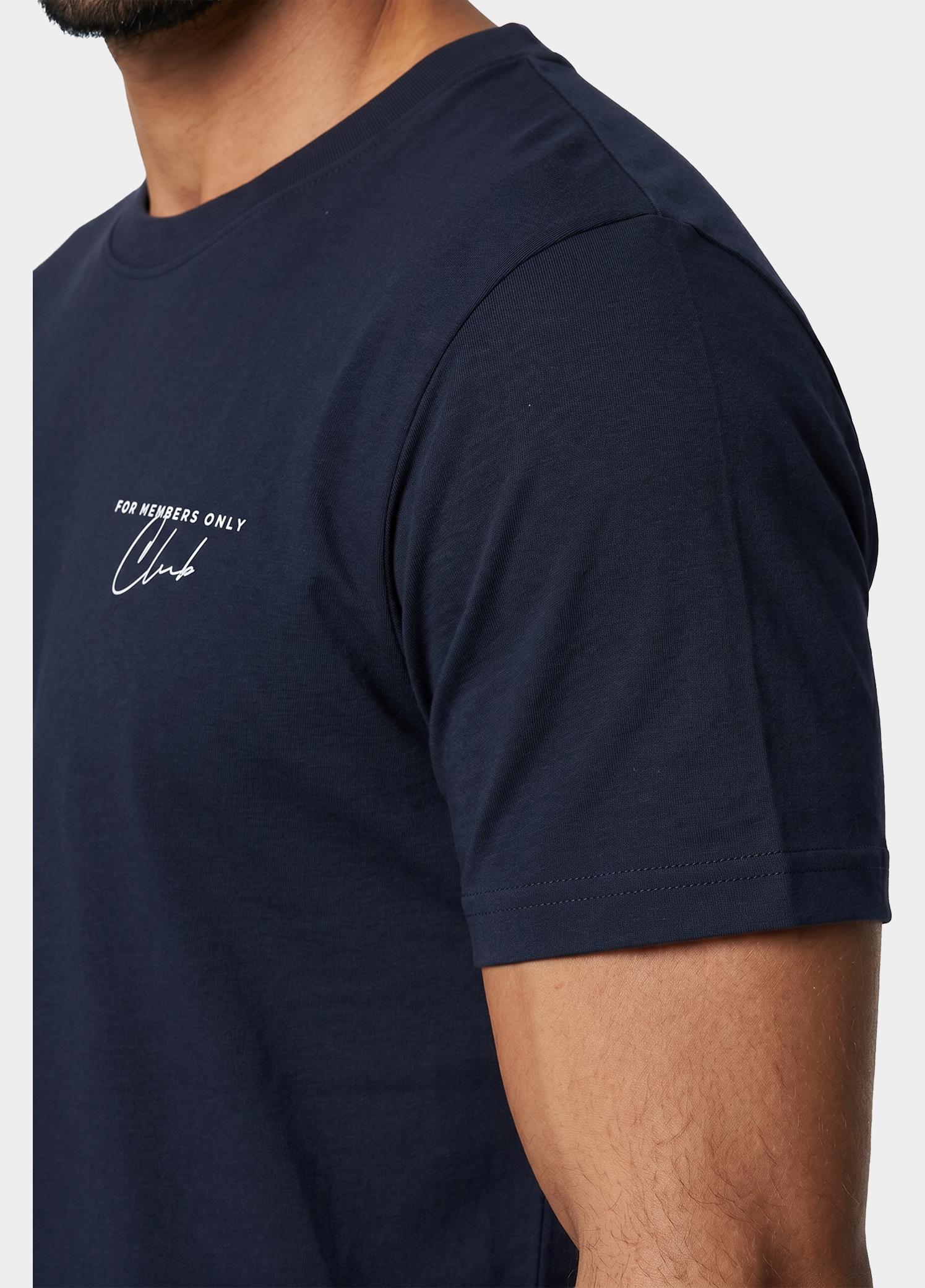 Basefield T-shirt heren Blauw  219018477/654