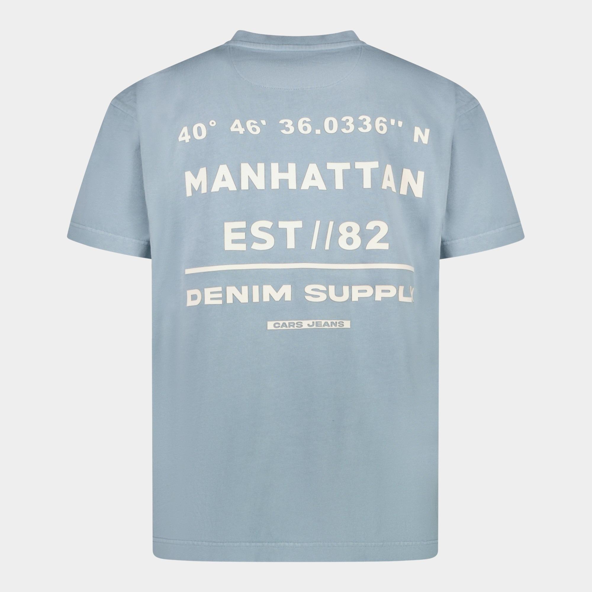 Cars Jeans T-shirt korte mouw Blauw CENTRAL 44685/71