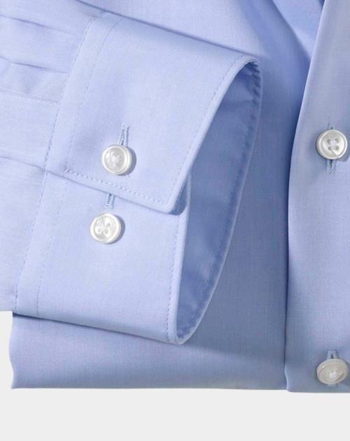 Olymp Business hemd lange mouw Blauw 0304/58 Hemden 030458/11