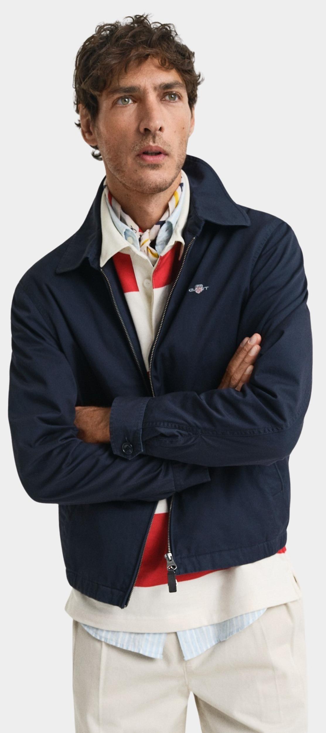 Gant Zomerjack Blauw COTTON WINDCHEATER JACKET 7006494/433