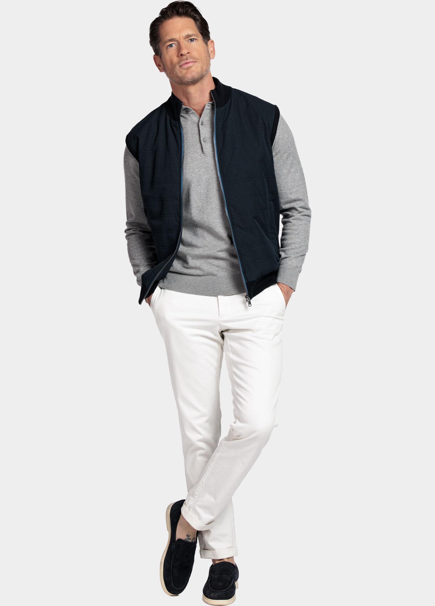 Baileys Gilet Blauw Gilet Gardigan Full Zip SL 12 618018/60