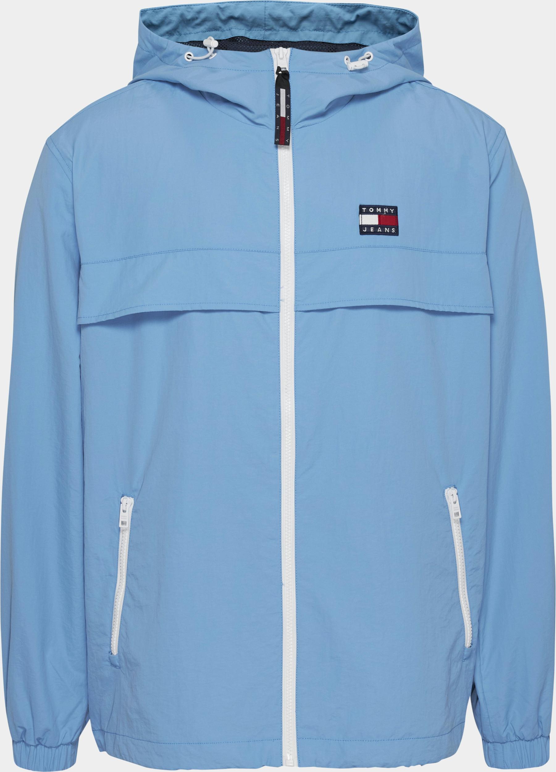 Tommy Jeans Zomerjack Blauw TJM Chicago windbreaker DM0DM13340/CY7
