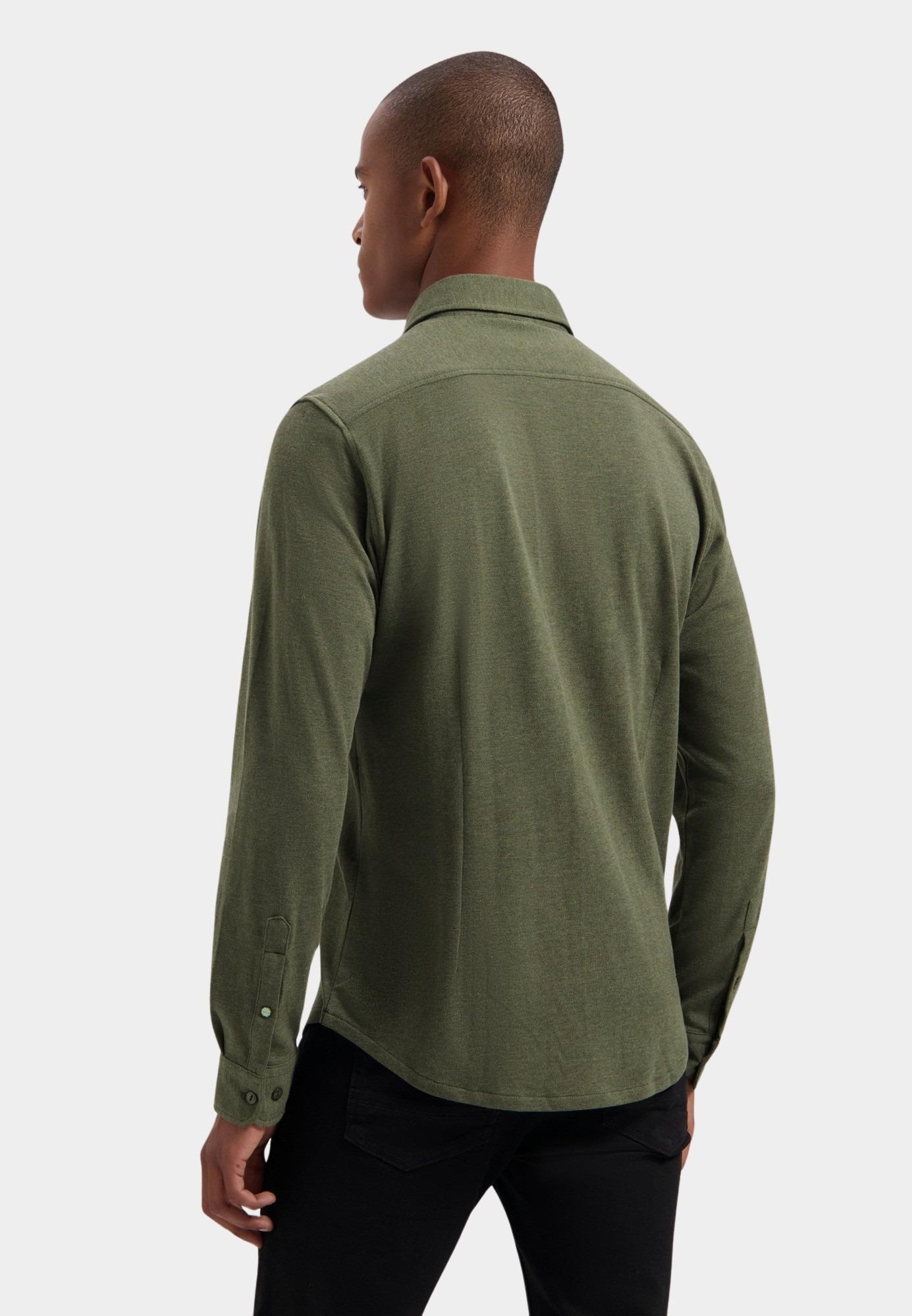 Dstrezzed Casual hemd lange mouw Groen Kirk Shirt 303714-AW24/557