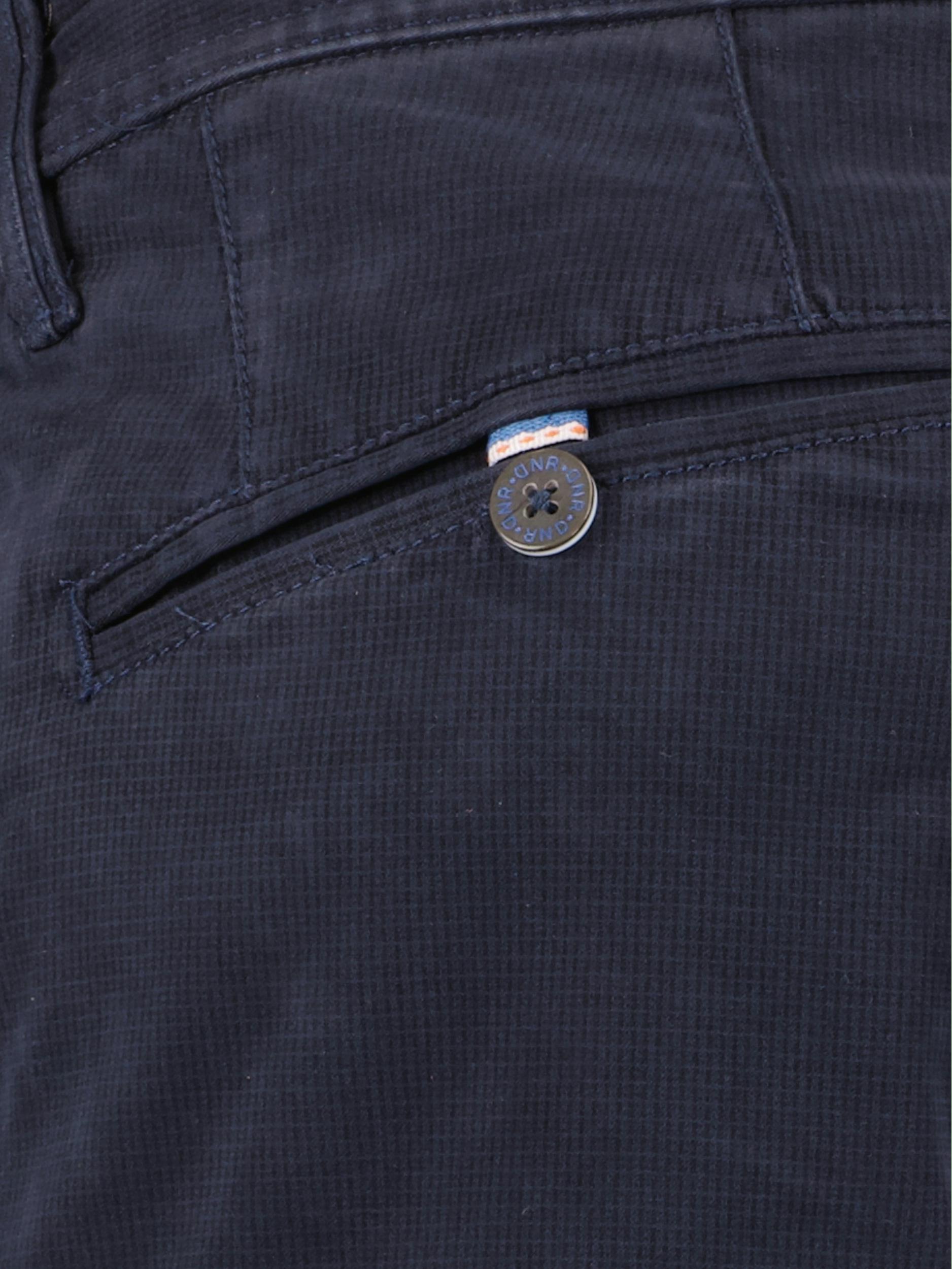 Donders 1860 Katoenen Broek Blauw Trousers 70720.2 1/790