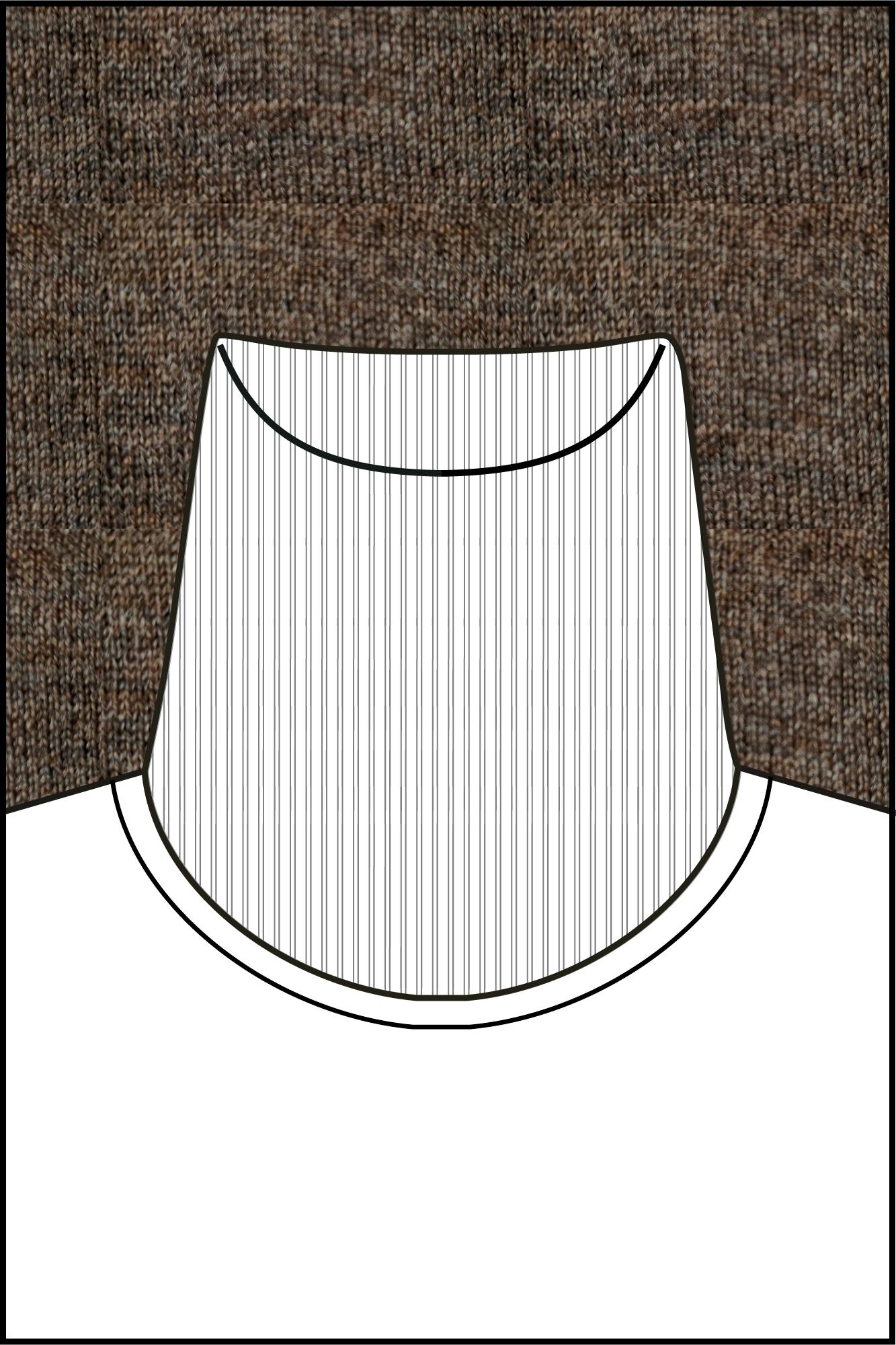 Baileys Coltrui Bruin High Neck Pullover  14gg sing 520069/87