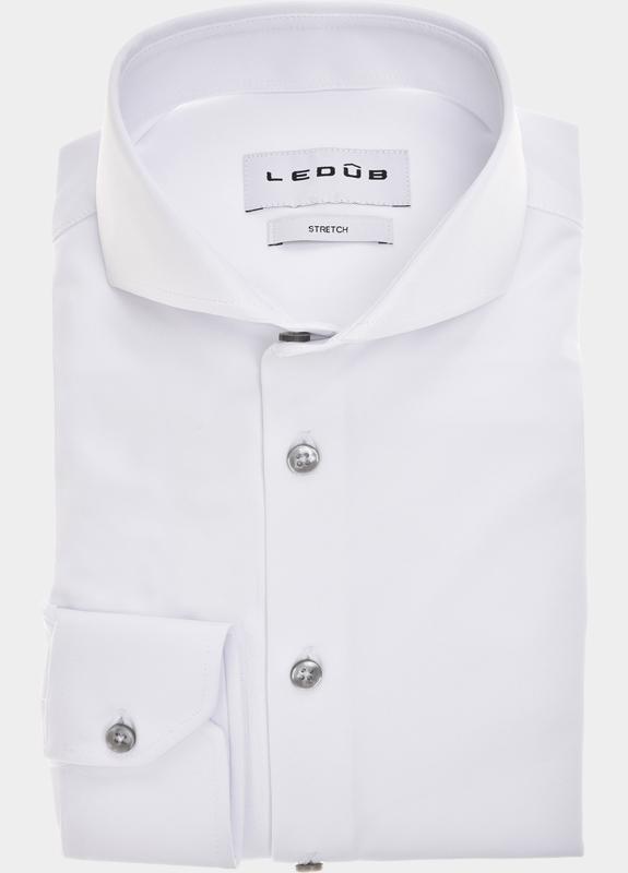 Ledub Business hemd lange mouw Wit  0143470/910-000-000