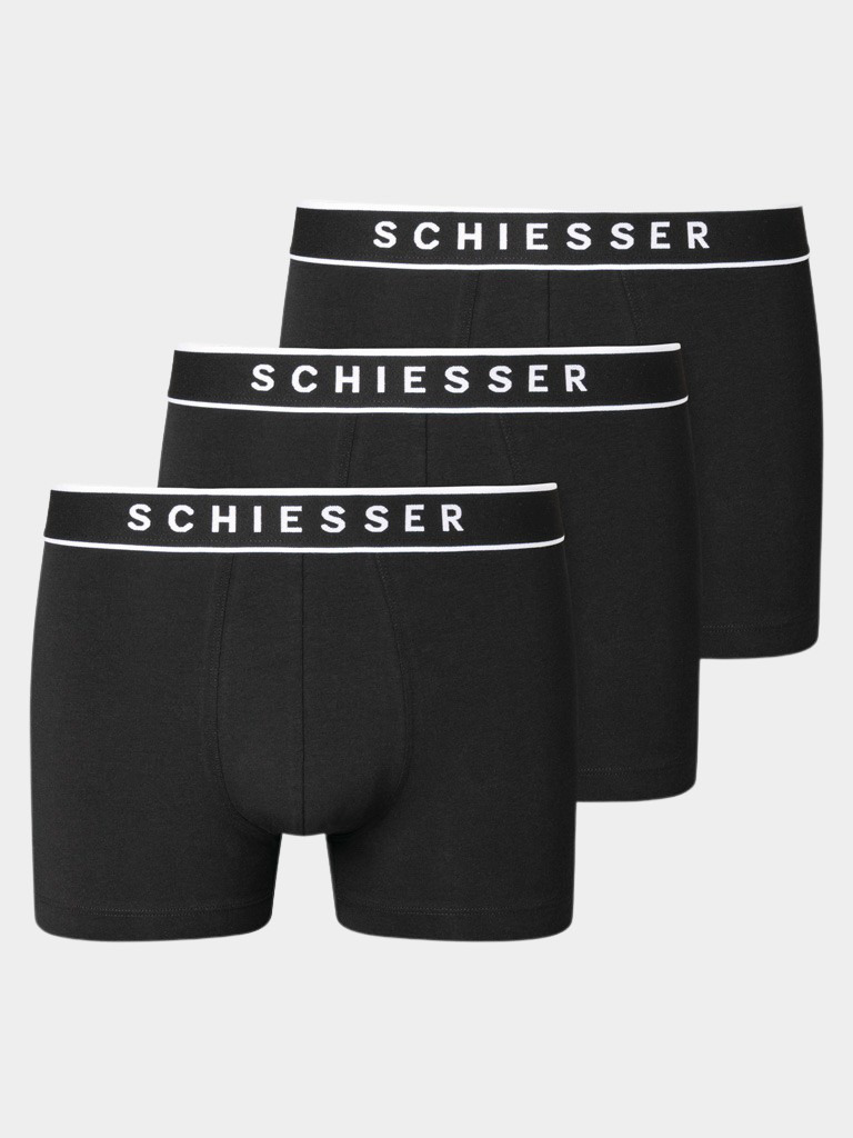 Schiesser Boxer Zwart  173983/000