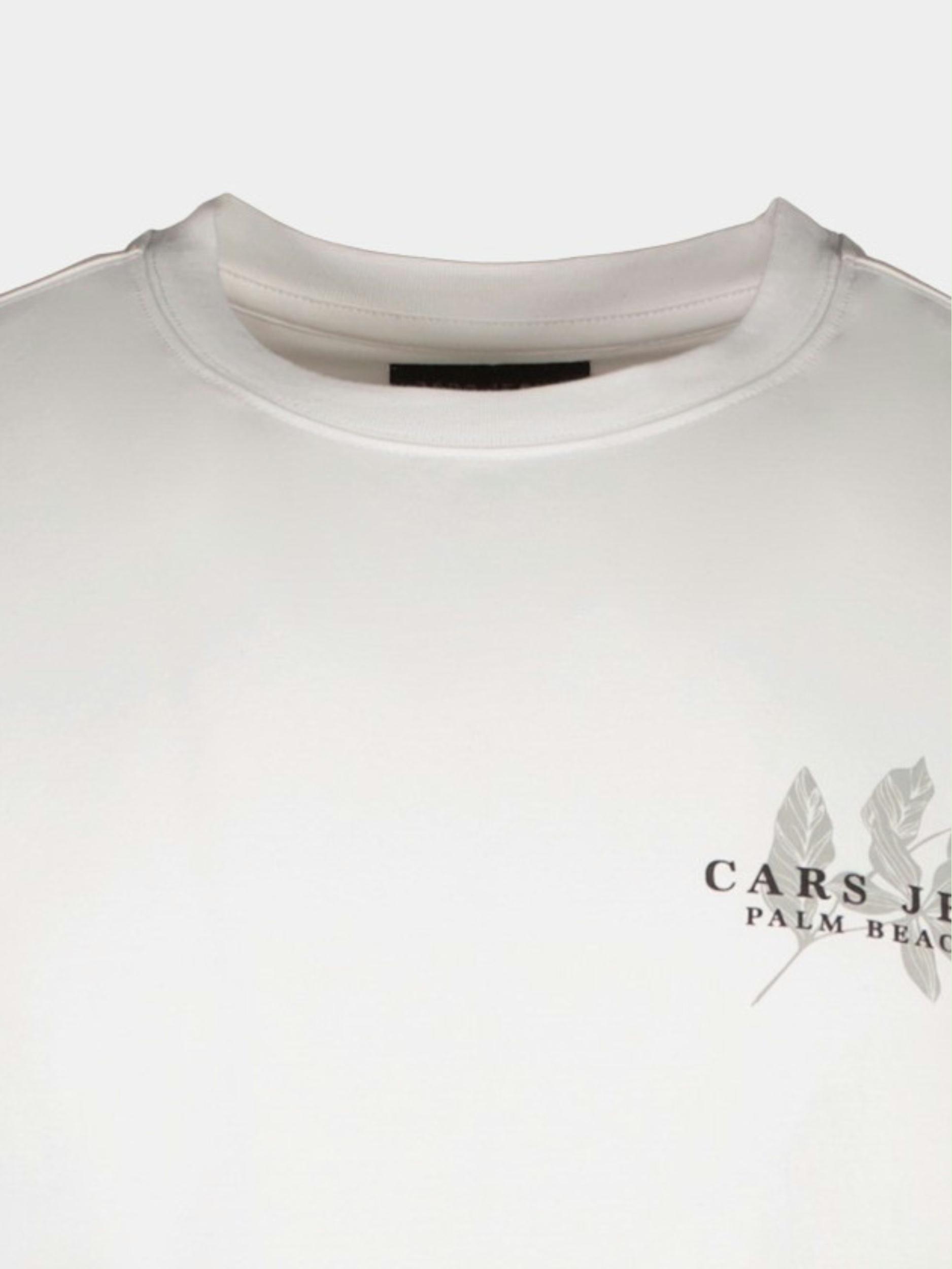 Cars Jeans T-shirt korte mouw Wit Shad 62156/23