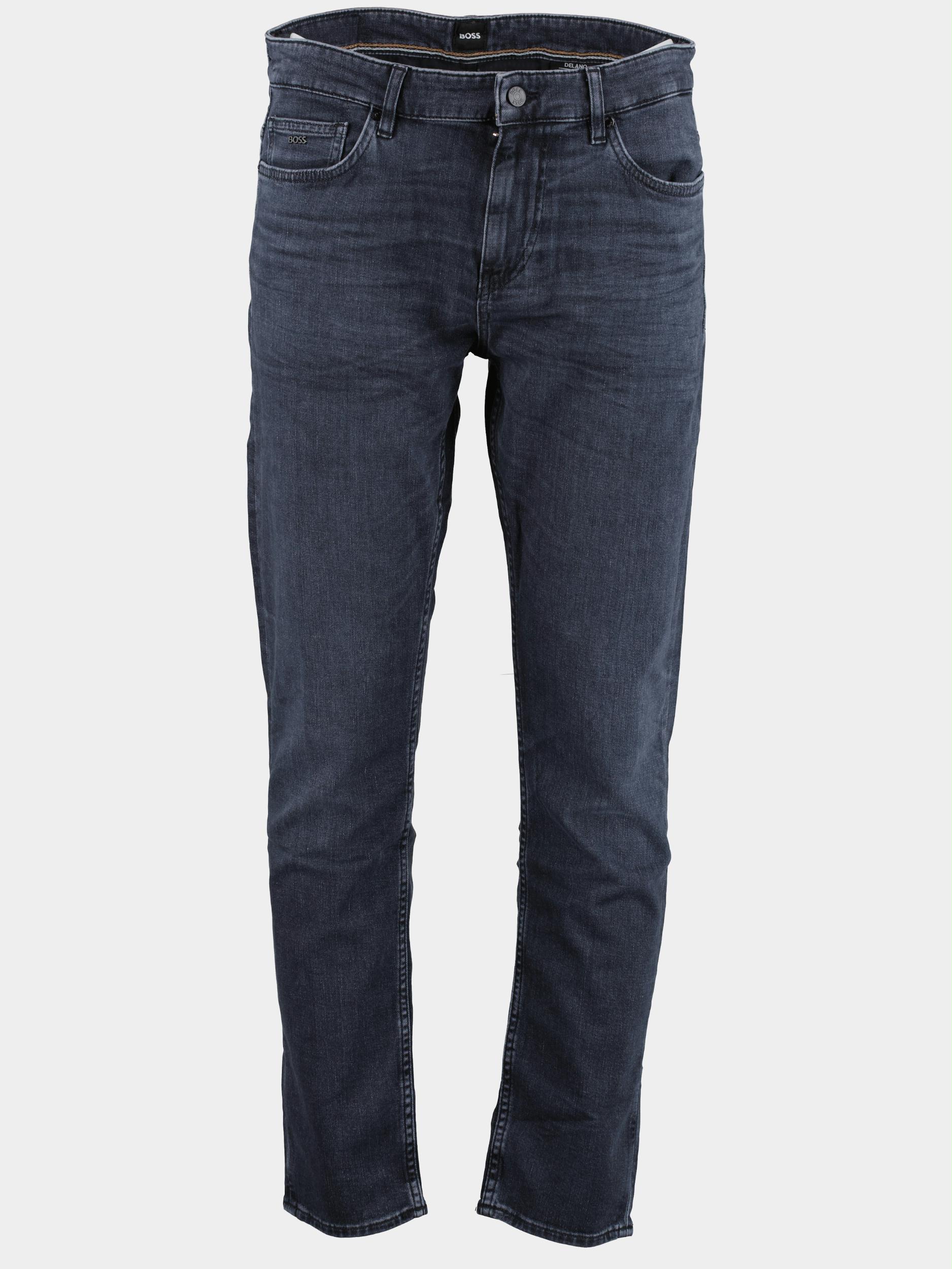 BOSS Black 5-Pocket Jeans Grijs Delano 10248716 02 50490987/013