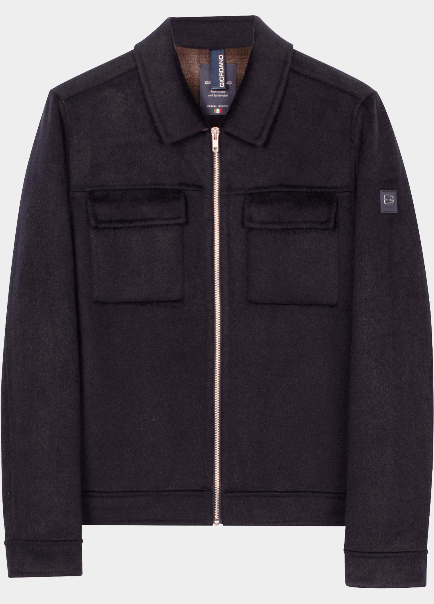 Giordano Vest heren Blauw Reggio Hand Finished Soft Woo 622801/60
