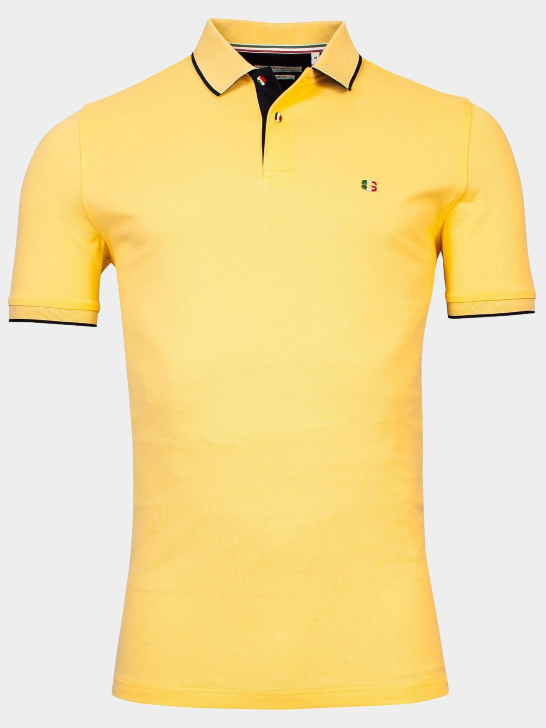 Giordano Polo korte mouw Geel Nico 316587/21