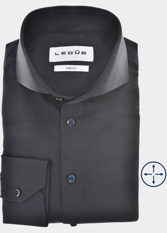 Ledub Business hemd lange mouw Blauw  0143210/190-000-000