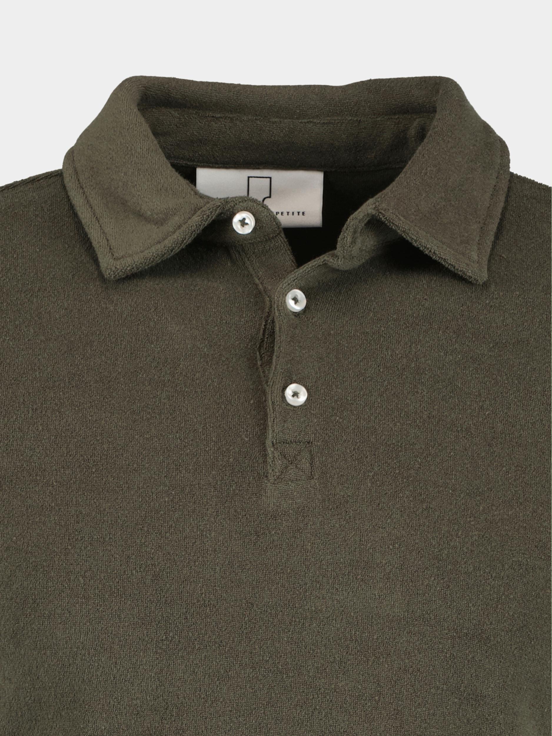 Born With Appetite Polo korte mouw Groen Steve Polo Terry 23108ST61/357 forest