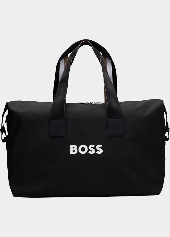 BOSS Black Tas Zwart Catch_3.0_Holdall 10249707 01 50511942/001