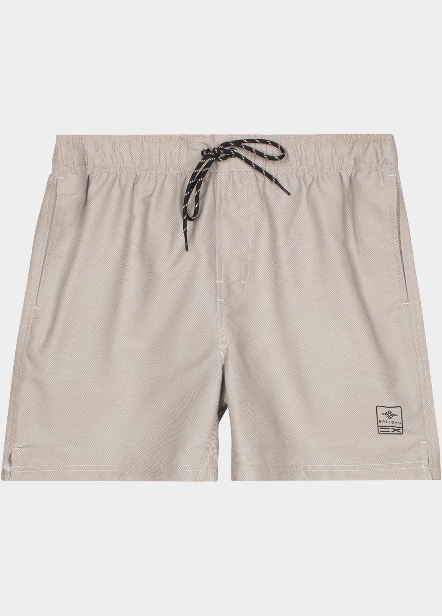 Baileys Zwembroek Beige Swimshort all over printed 2- 611001/82