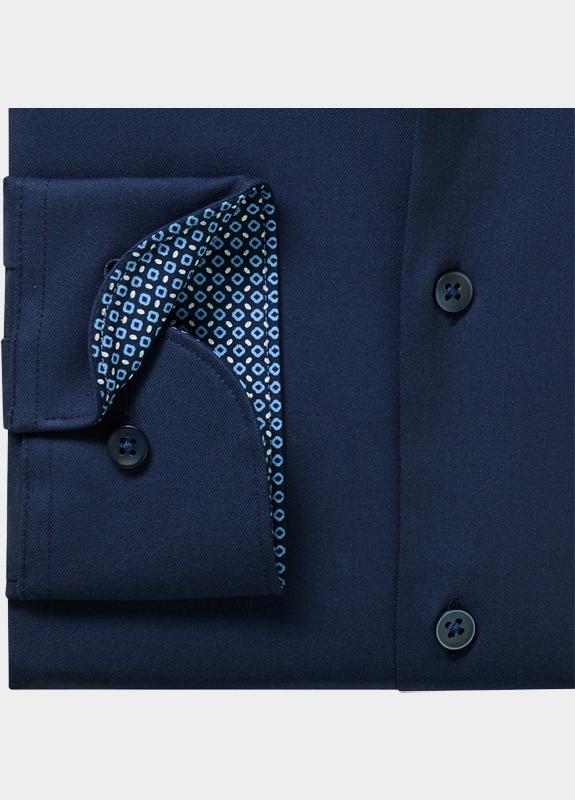 Olymp Zakelijk overhemd heren Blauw Luxor 24/Seven 131614/18